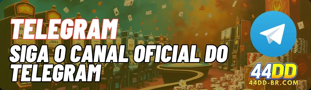 Siga o Canal Oficial do Telegram banner